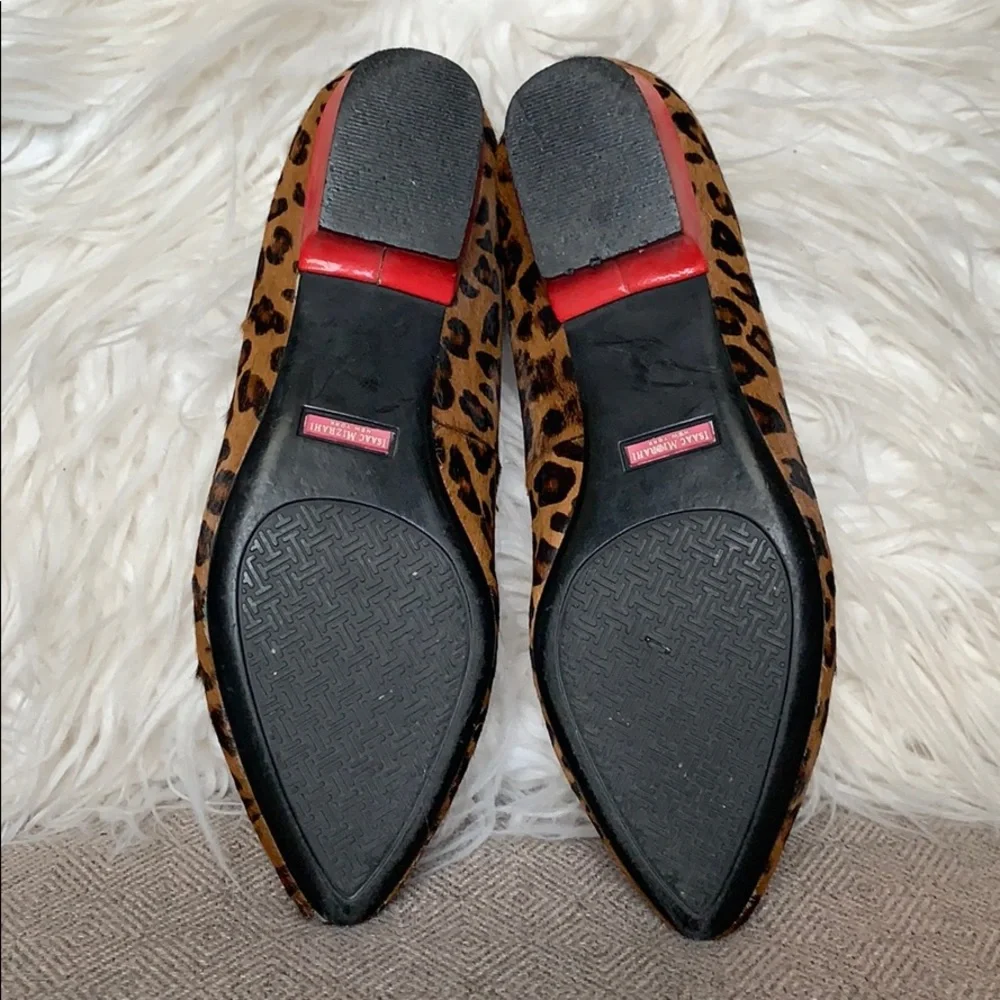Isaac Mizrahi “Deborahe” Cow Hair Loafers‎